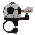 Zvonček na bicykel futbalová lopta